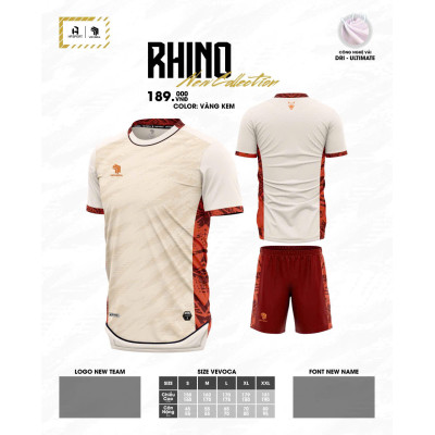 ÁO BÓNG ĐÁ RHINO